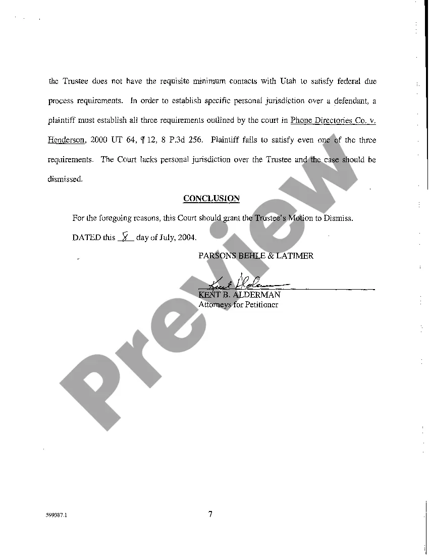Get A05 Memorandum of Points and Authorities in Support of Motion to Dismiss Plaintiff's Amended Verified Petition to Ascertain Beneficiaries Preview A05 Memorandum of Points and Authorities in Support of Motion to Dismiss Plaintiff's Amended Verified Petition to Ascertain Beneficiaries