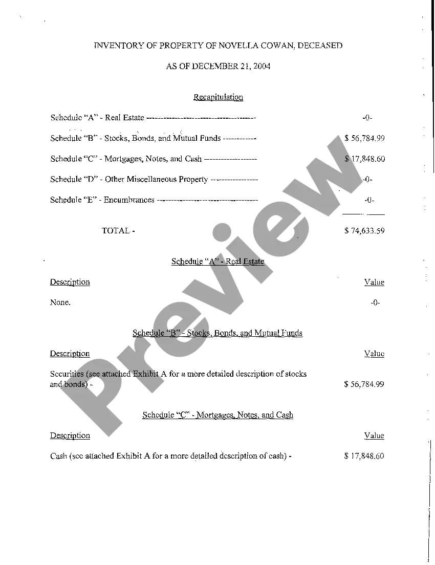 Preview A17 Inventory