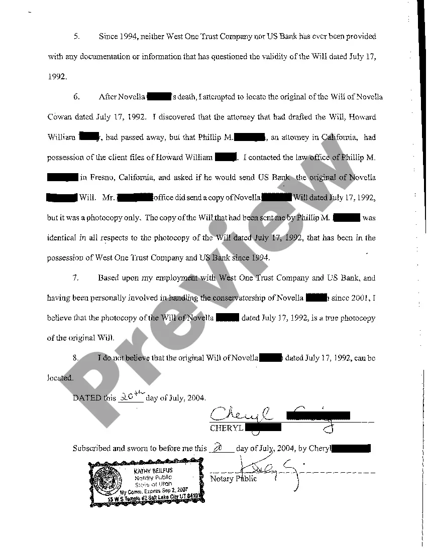 Get A10 Affidavit Preview A10 Affidavit