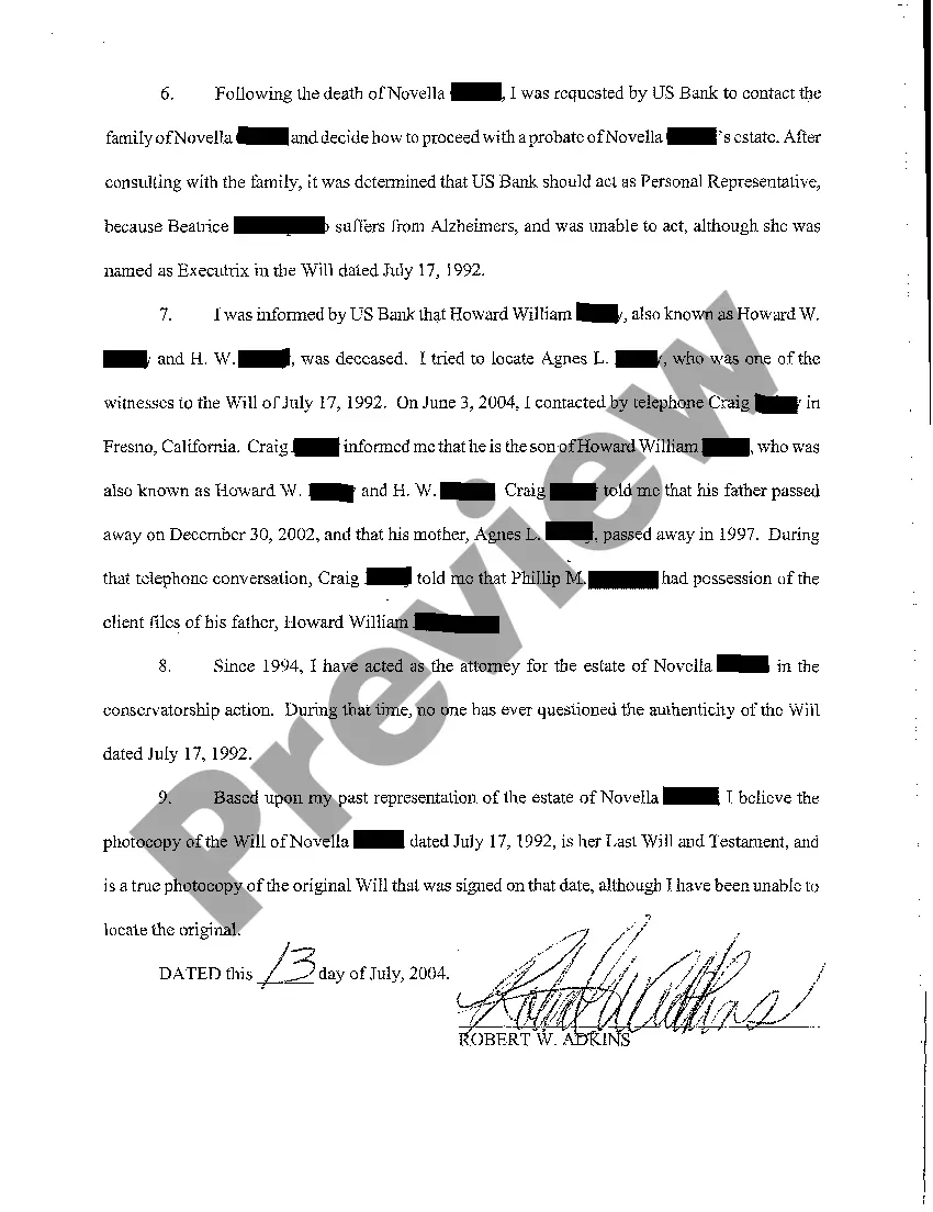 Get A08 Affidavit Preview A08 Affidavit