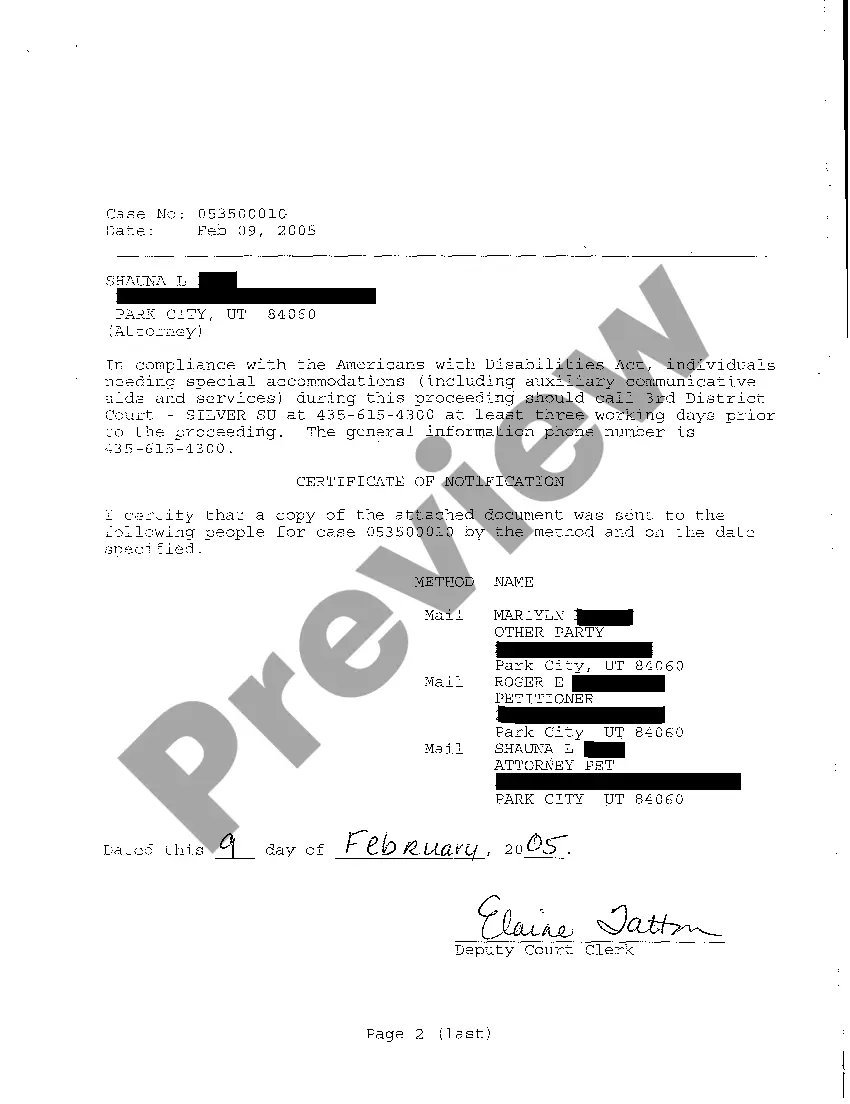 Get A02 Notice of Application for Informal Probate of Will Preview A02 Notice of Application for Informal Probate of Will