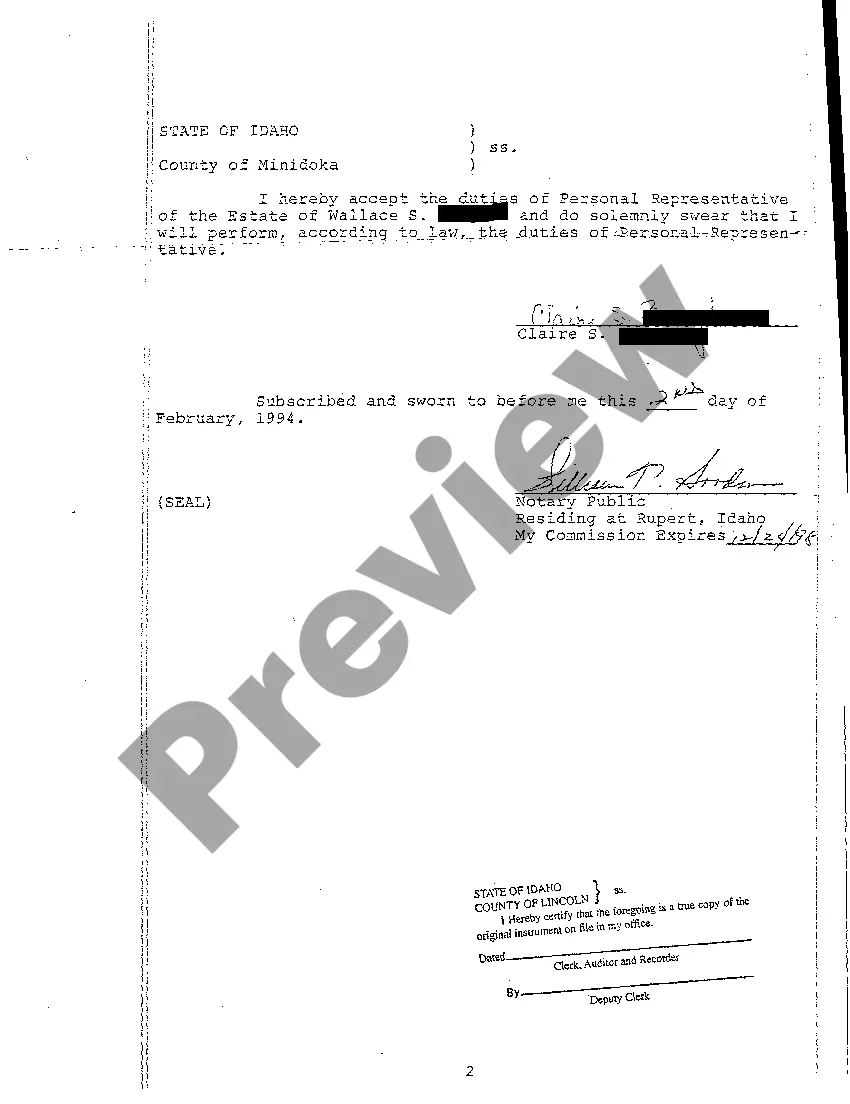 Get A05 Letters of Administration Preview A05 Letters of Administration