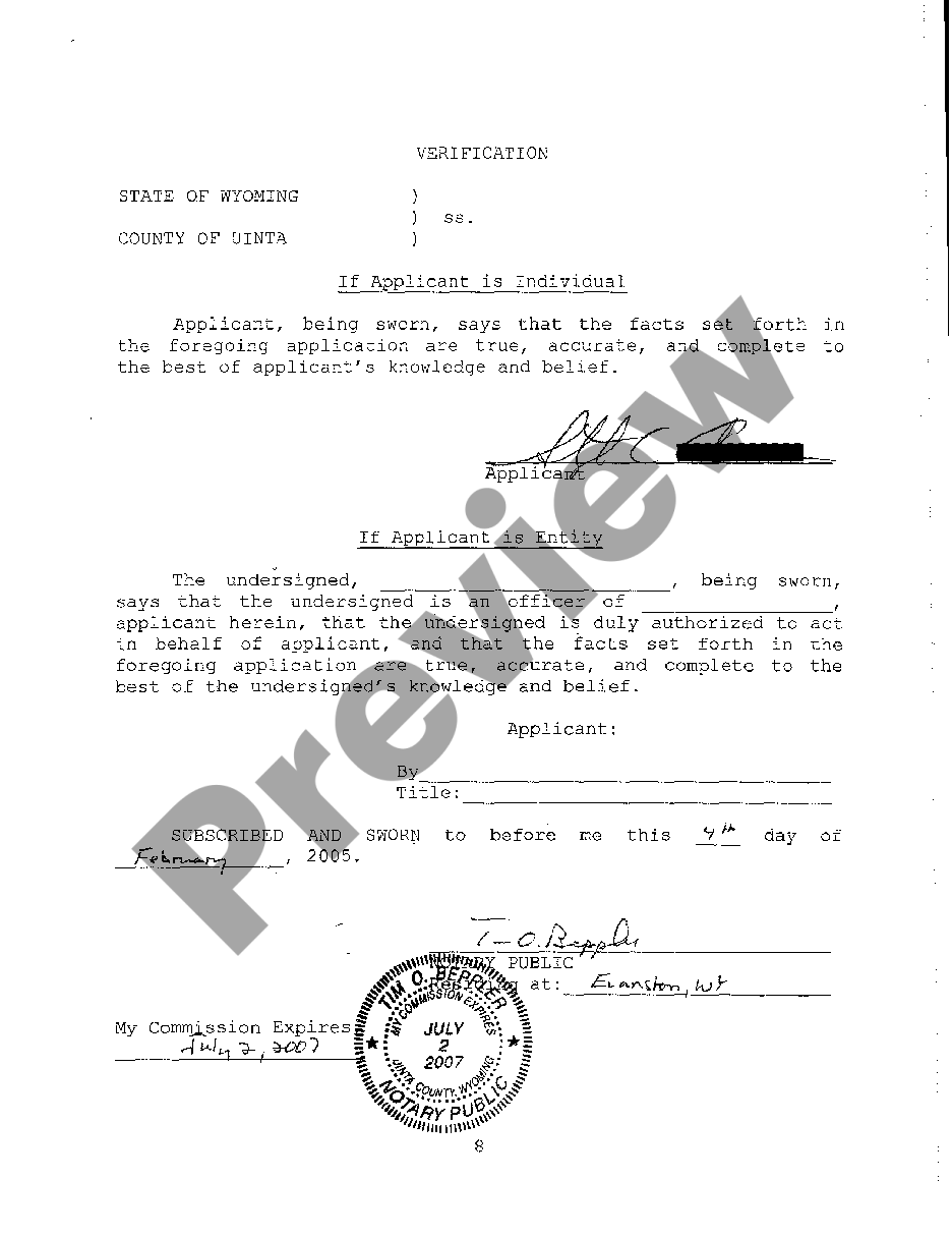 Utah Application For Informal Probate Of Will And For Informal Appointment Of Personal 7900