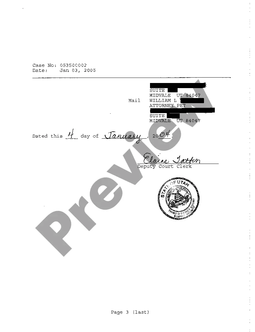 Preview A08 Notice of Application for Informal Probate of Will