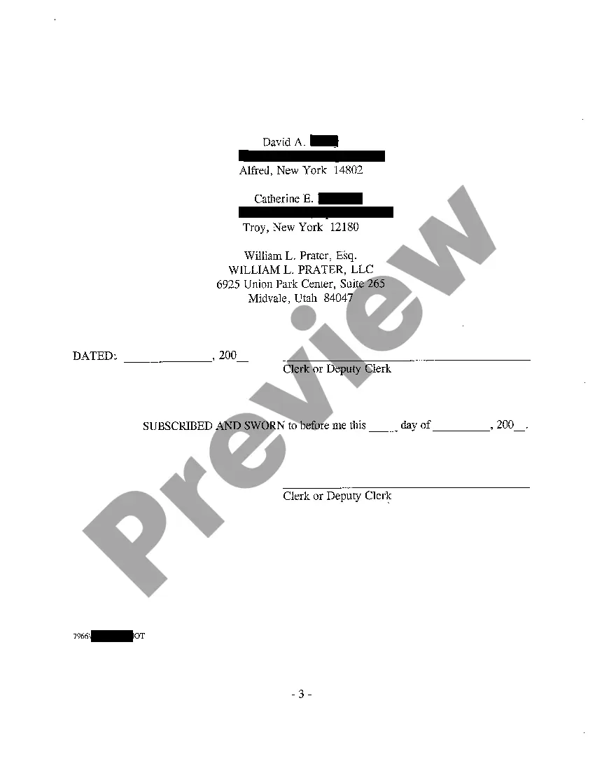 Preview A07 Notice of Application for Informal Probate of Will and Informal Appointment of Personal Representative