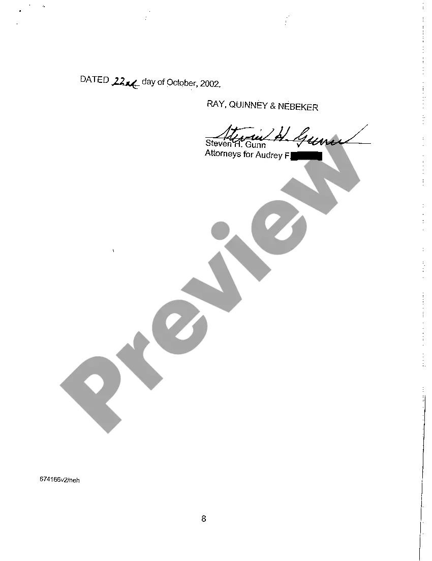 Preview A14 Report of Trustee and Petition for Approval of Accounting by Trustee