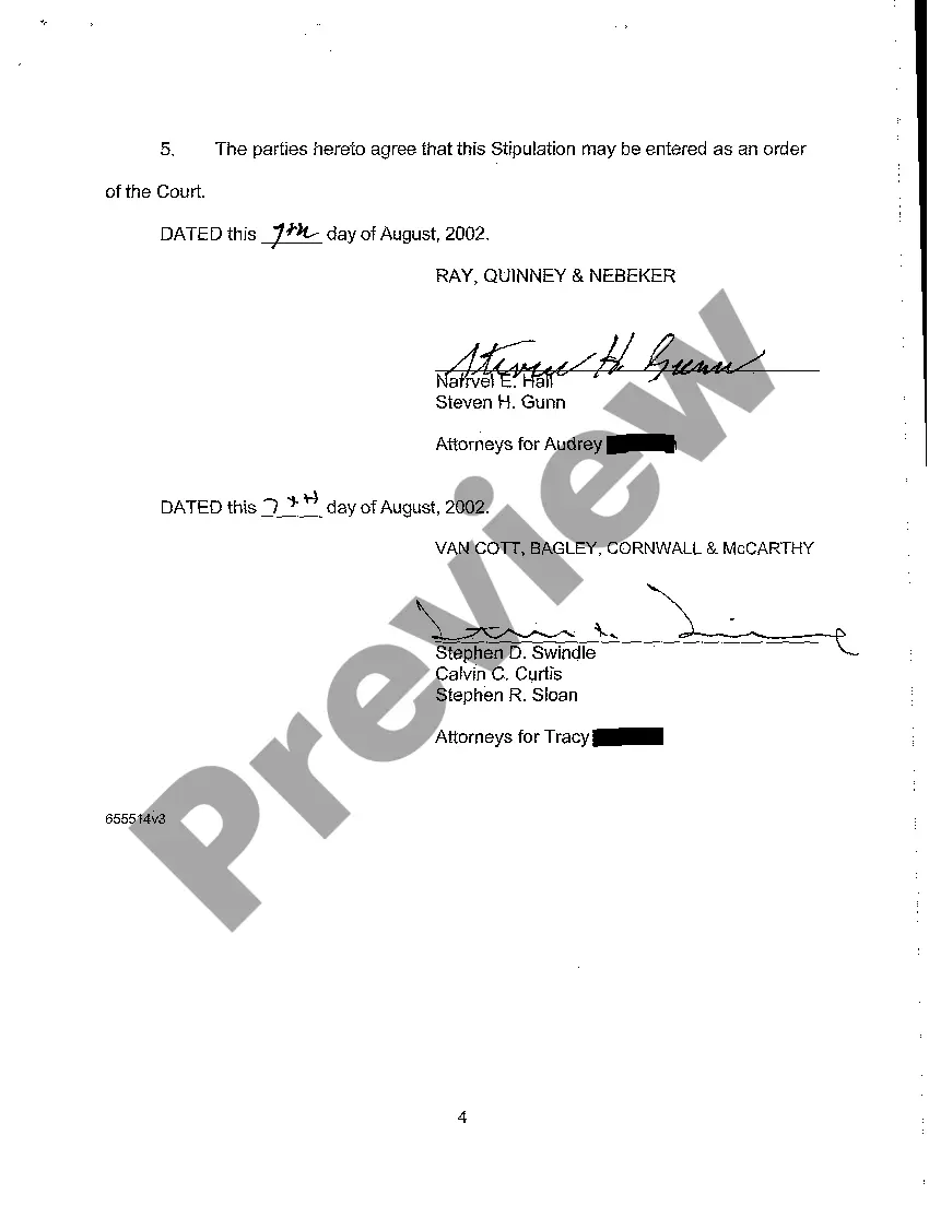 Preview A13 Stipulation for Entry of Preliminary Injunction