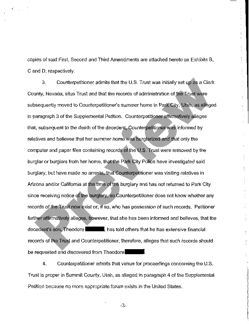 Preview A09 Objections to Supplemental Petition