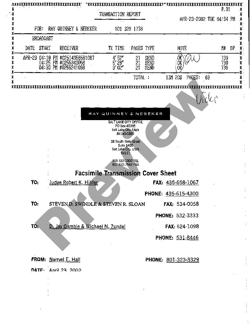 Utah Probate Testate Sample Case 9 Form US Legal Forms