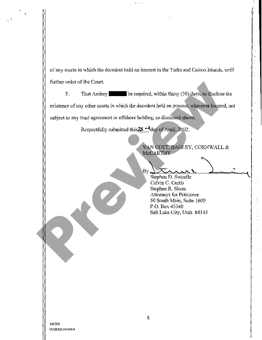 Preview A07 Supplemental Petition for Supervised Administration and Adjudication of Testacy, and For Production of Testamentary Documents