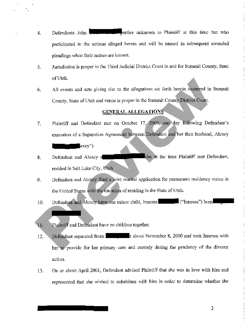 Preview A02 Amended Complaint - Fraud - Misrepresentation and Conspiracy to Commit Fraud