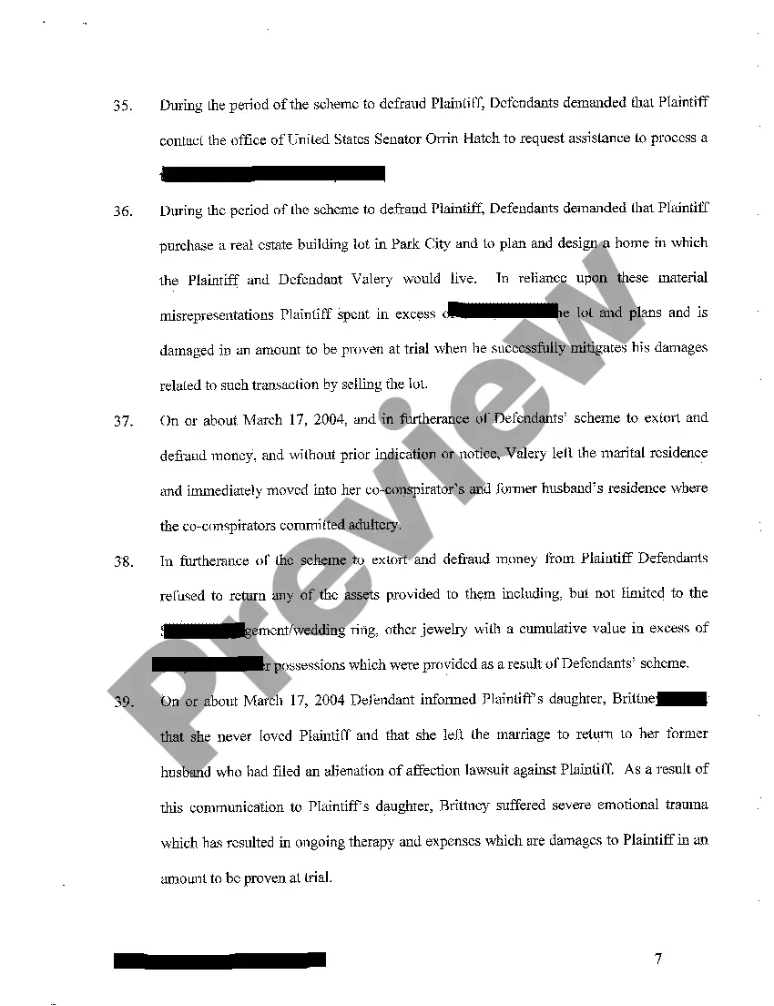 Preview A02 Amended Complaint - Fraud - Misrepresentation and Conspiracy to Commit Fraud