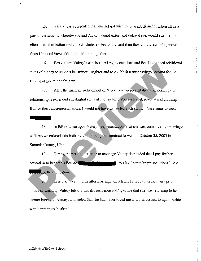 Get A05 Affidavit of Plaintiff in Support of Motion to Compel Preservation of Security Preview A05 Affidavit of Plaintiff in Support of Motion to Compel Preservation of Security