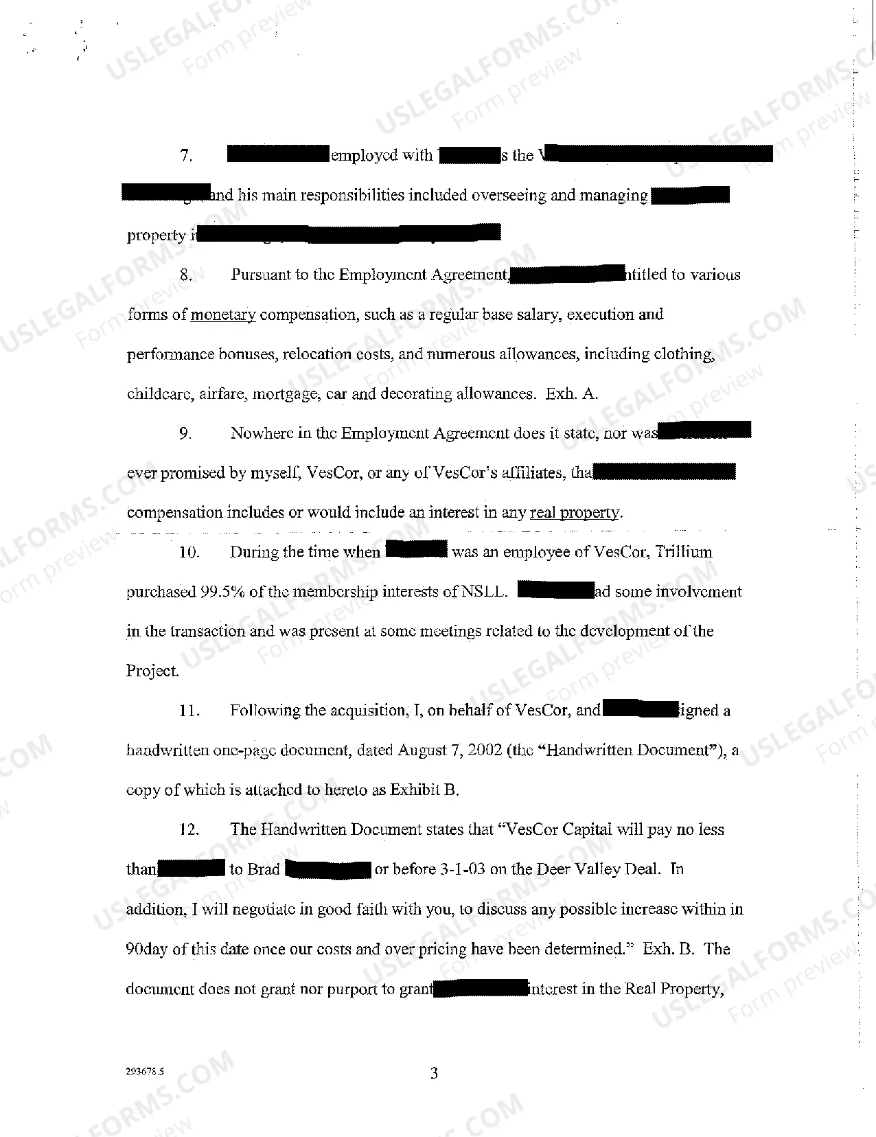 Preview A02 Affidavit of Consulting Agent that Owns Petitioner