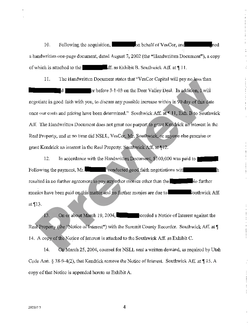 Preview A01 Petition to Nullify Wrongful Lien