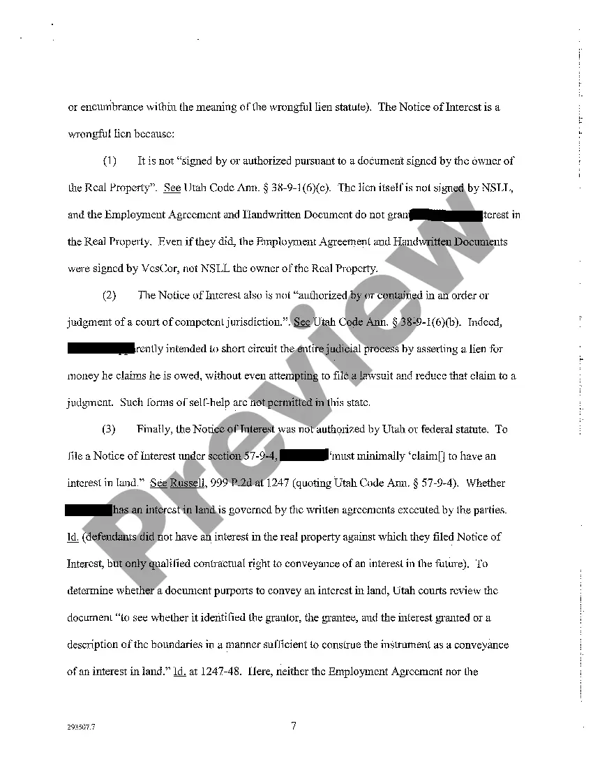 Preview A01 Petition to Nullify Wrongful Lien