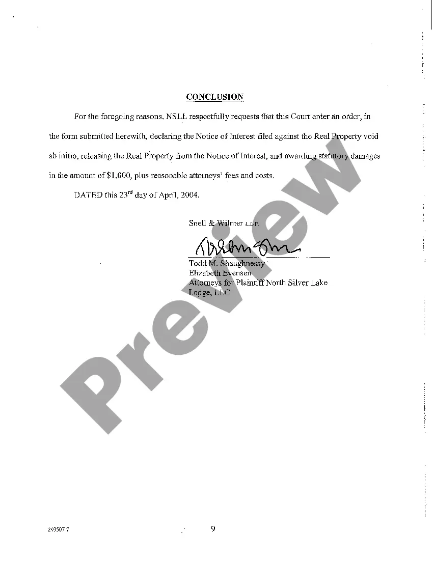 Preview A01 Petition to Nullify Wrongful Lien