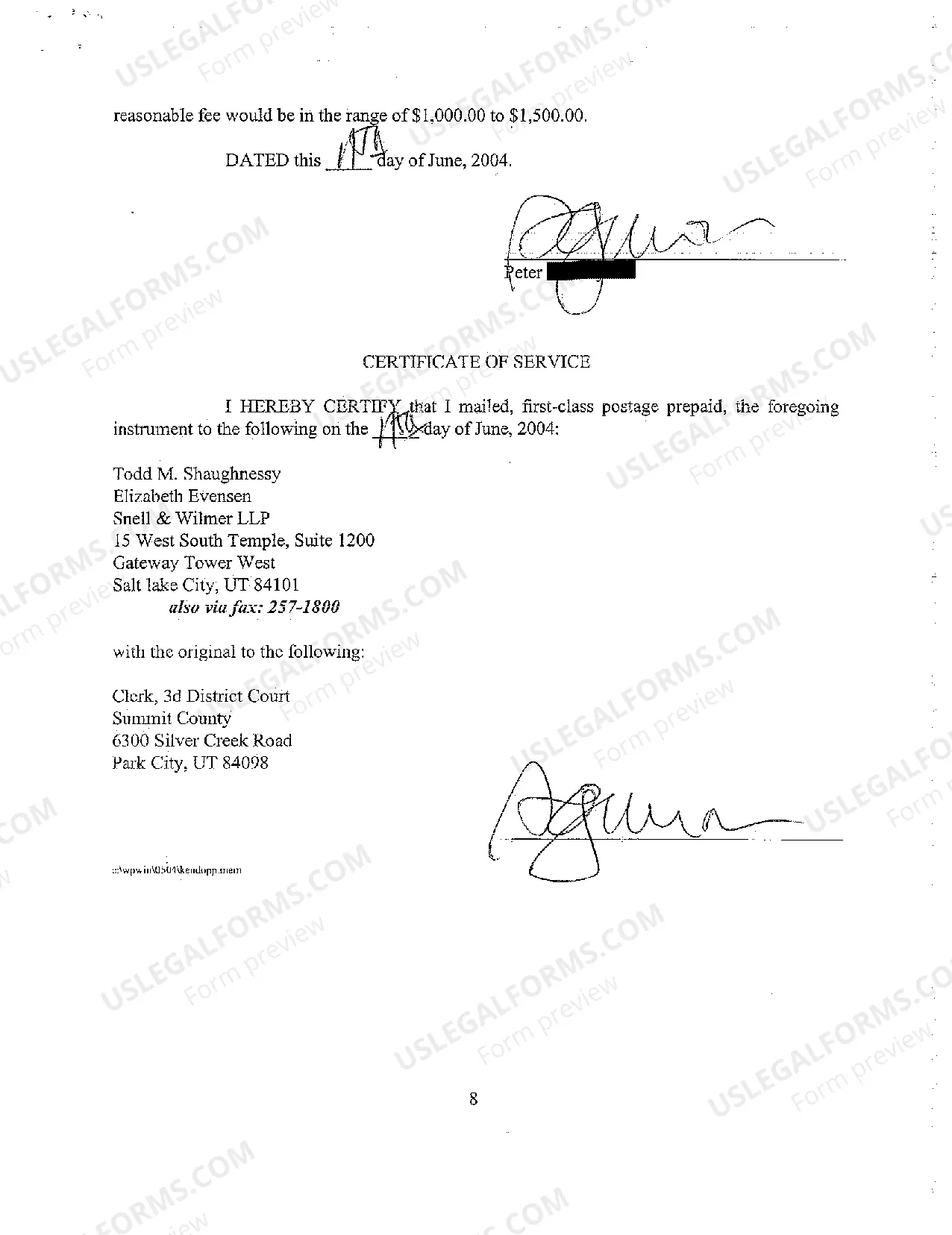 Preview A11 Respondent's Opposition to Petitioner's Application for Attorneys' Fees and Costs and Statutory Damages