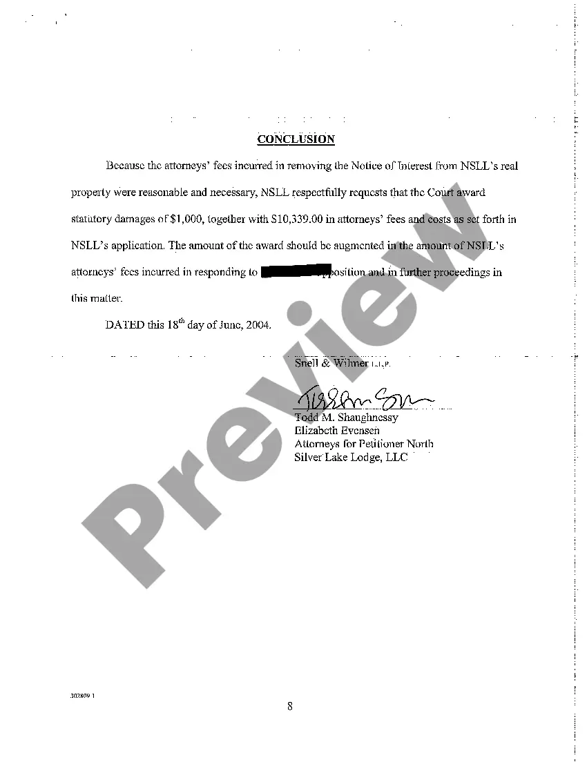 Preview A12 Petitioner's Reply in Support of its Application for Attorneys' Fees and Costs and Statutory Damages