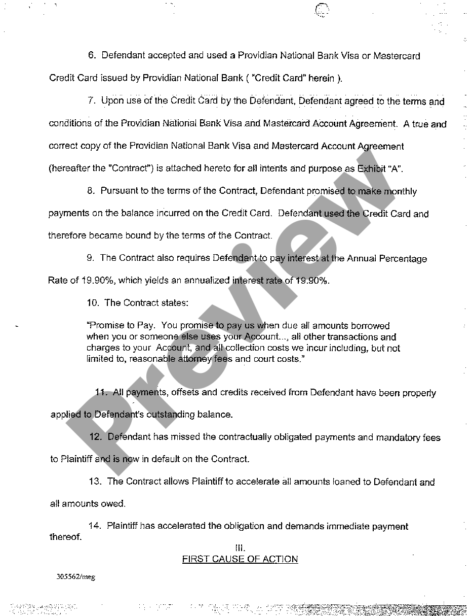 Promissory Estoppel Motion For Summary Judgment | US Legal Forms