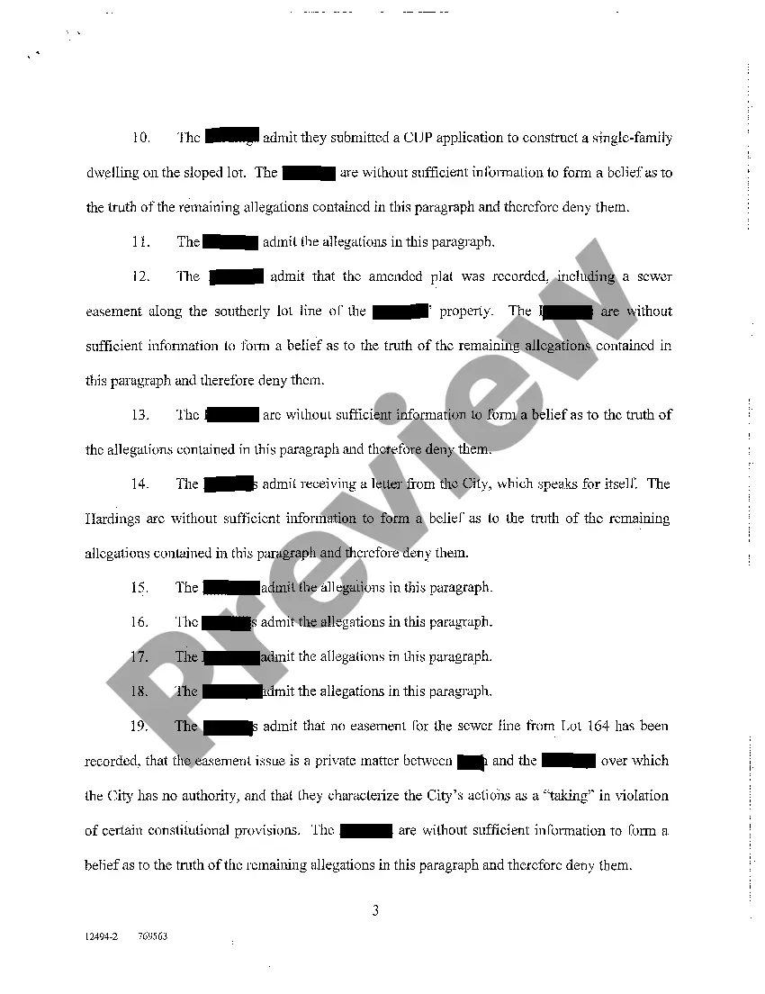 Preview A03 Answer and Counterclaim