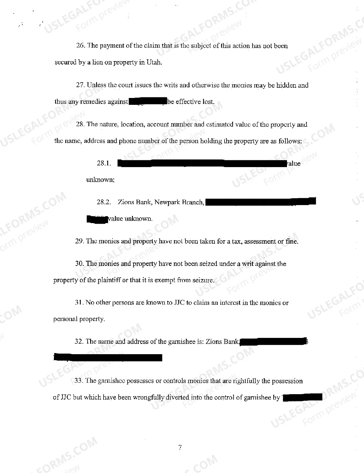 Preview A01 Verified Complaint - Defalcation, Embezzlement, Theft, Conversion