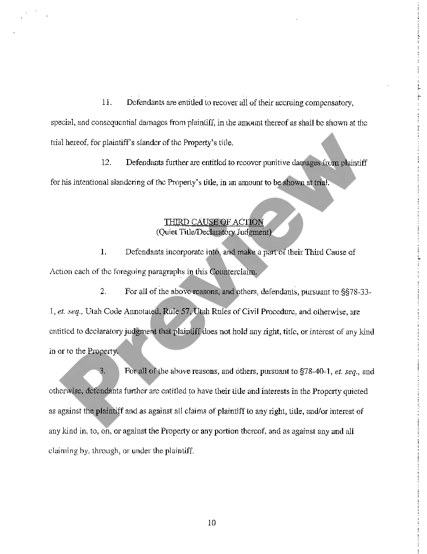 Get A02 Answer and Counterclaim Preview A02 Answer and Counterclaim