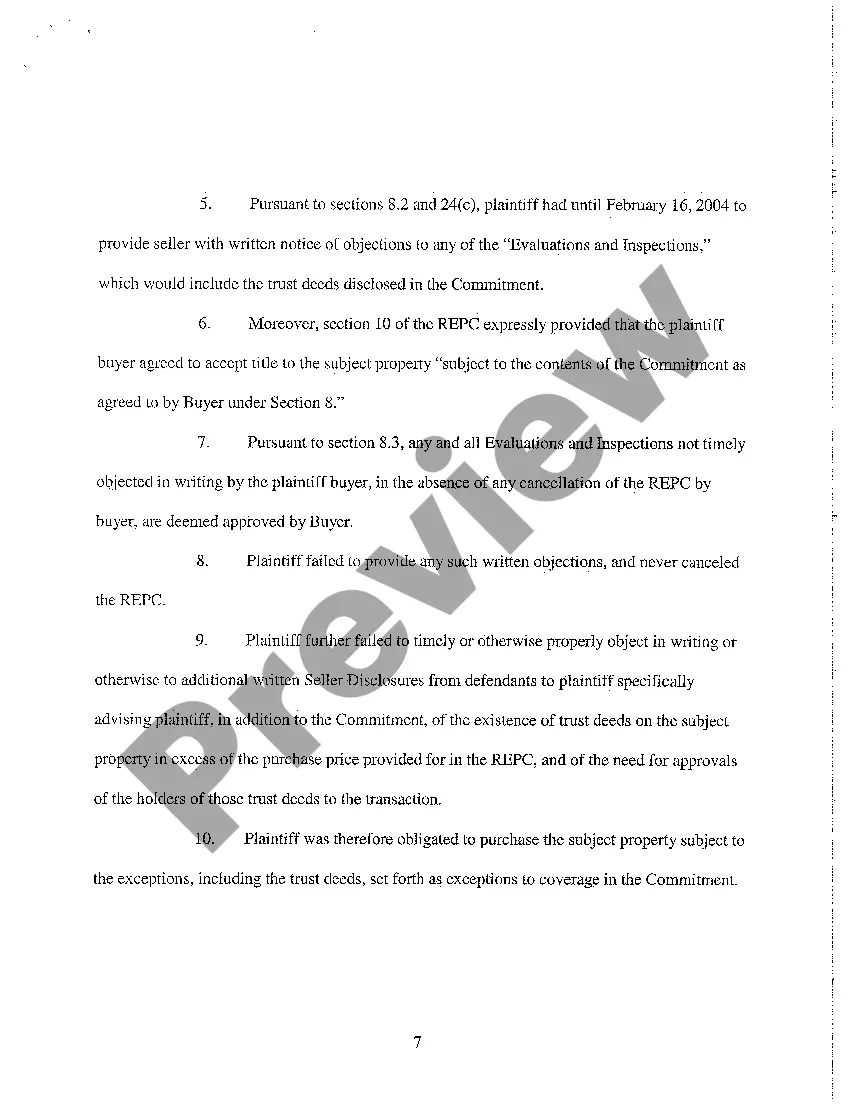 Get A02 Answer and Counterclaim Preview A02 Answer and Counterclaim