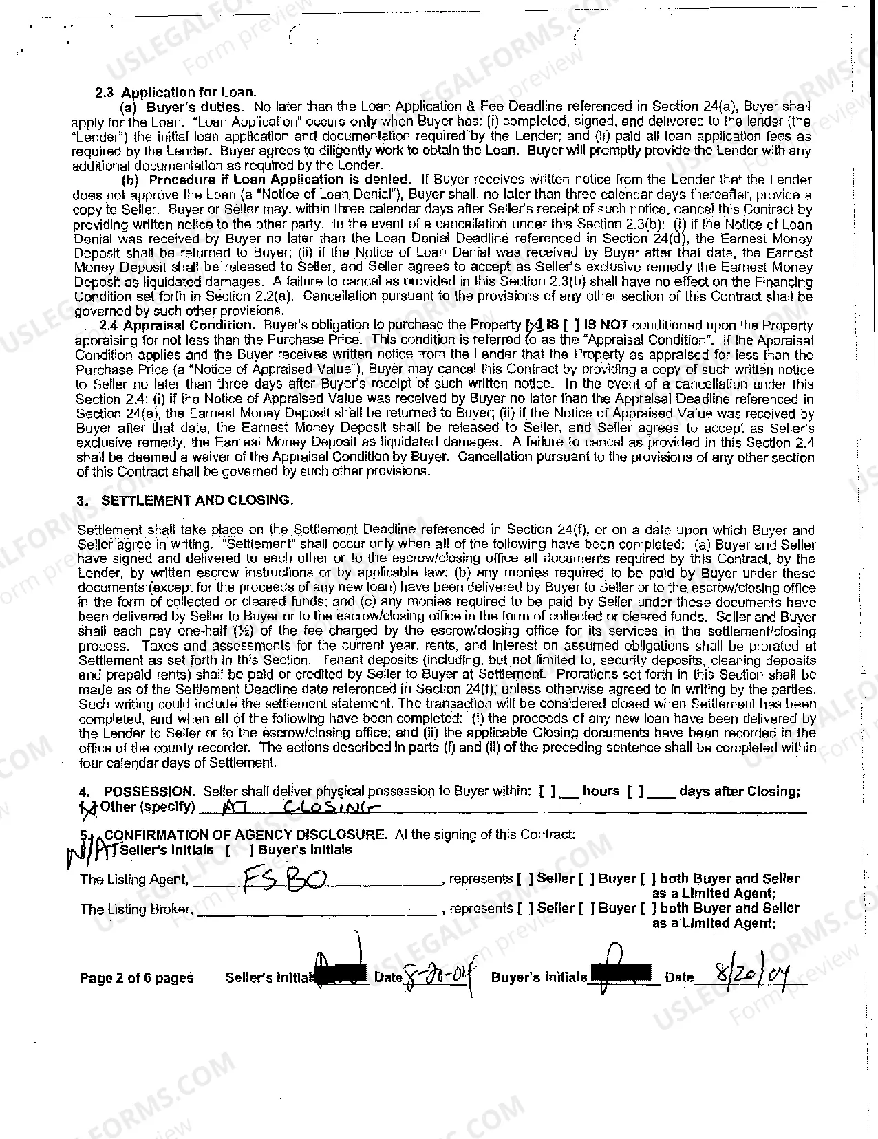 Preview A02 Real Estate Purchase Contract