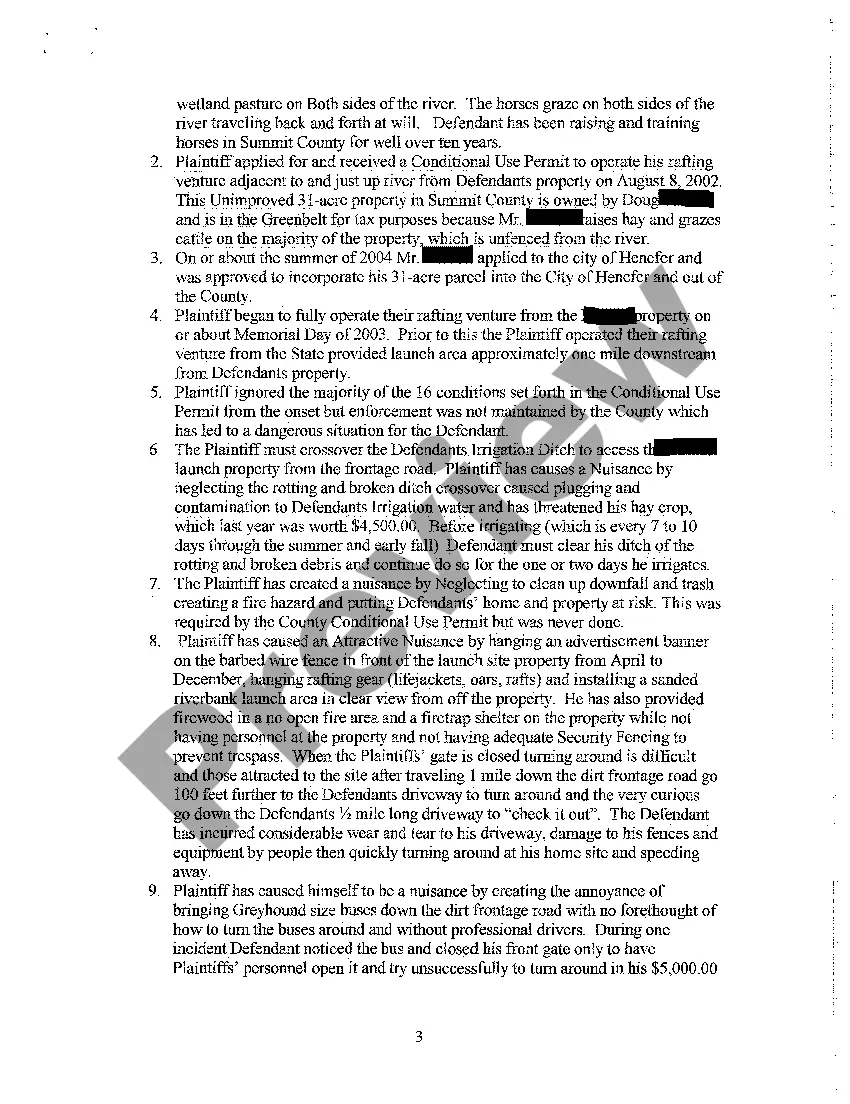 Get A02 Answer and Counterclaim Preview A02 Answer and Counterclaim