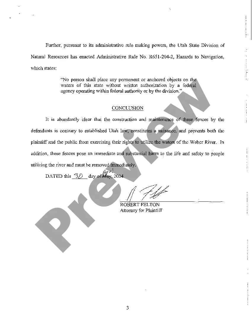 Preview A08 Memorandum of Law in Support of Temporary Restraining Order and Preliminary Injunction