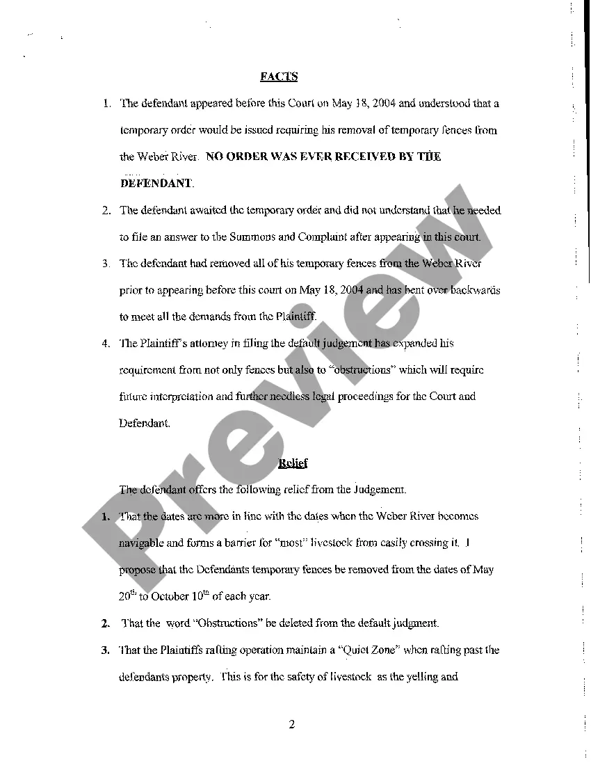 Get A15 Defendant's 2nd Memorandum in Support of Motion to Set Aside Default Judgment Preview A15 Defendant's 2nd Memorandum in Support of Motion to Set Aside Default Judgment