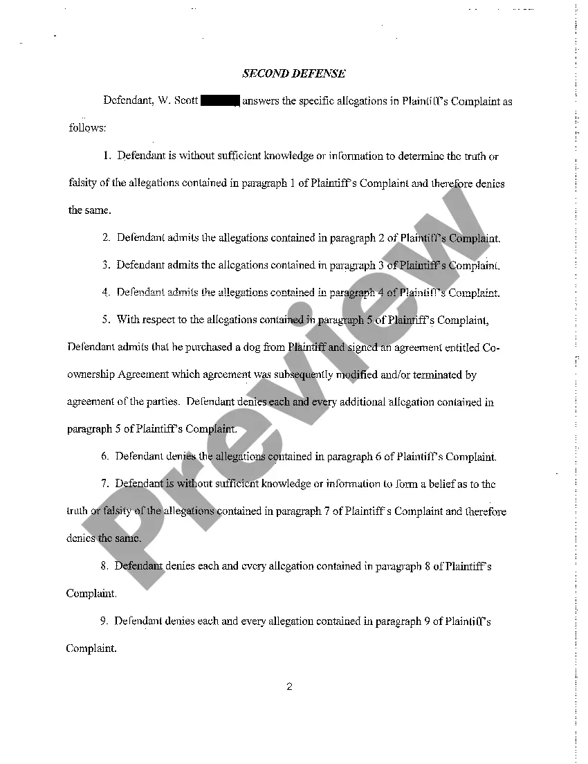 Get A02 Answer and Counterclaim Preview A02 Answer and Counterclaim