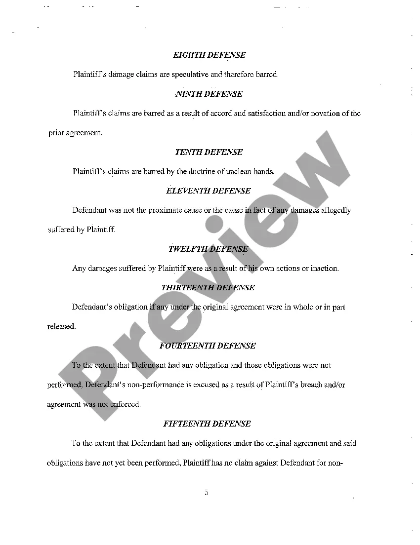 Get A02 Answer and Counterclaim Preview A02 Answer and Counterclaim