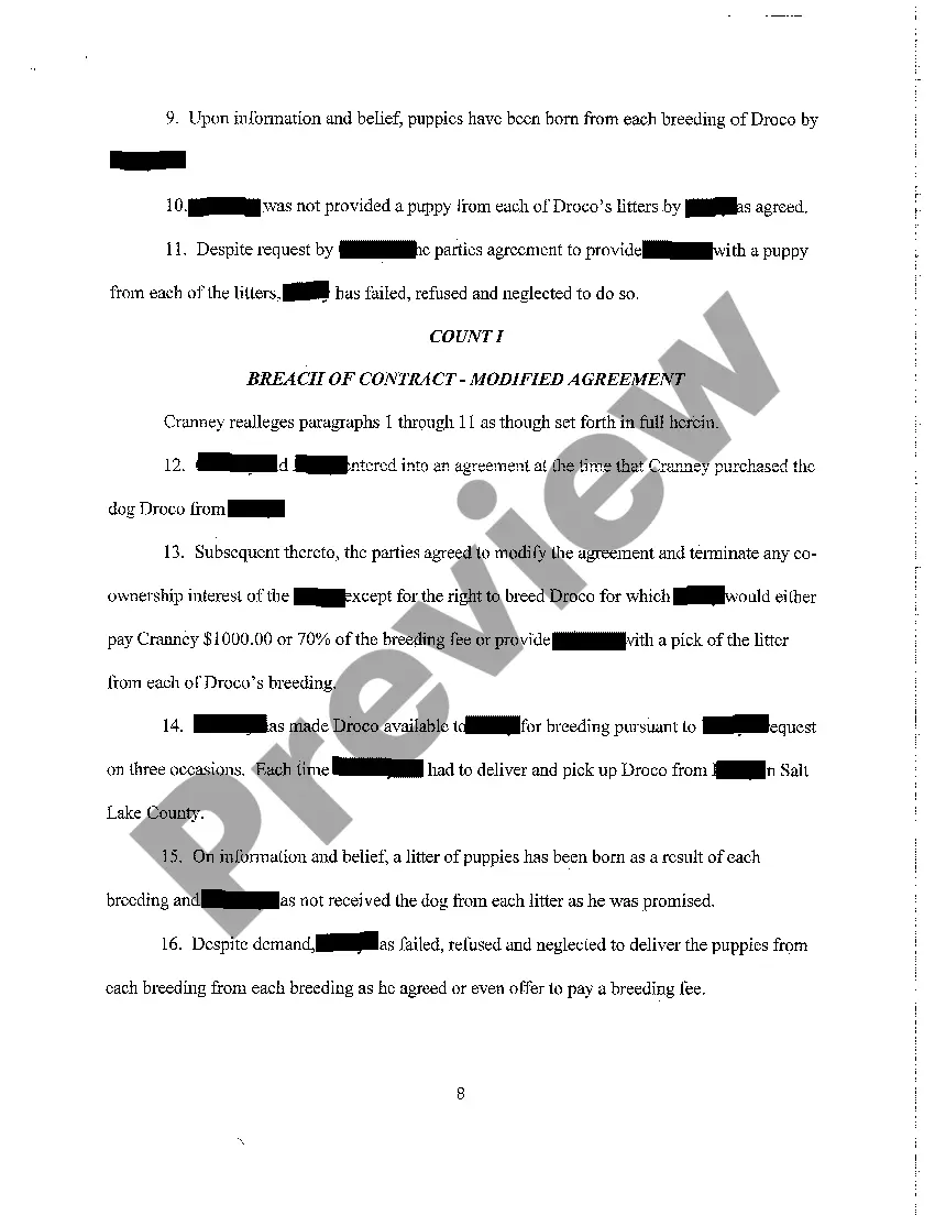 Get A02 Answer and Counterclaim Preview A02 Answer and Counterclaim