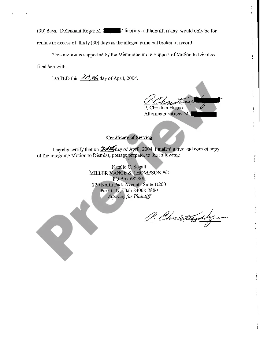 Preview A03 Motion to Dismiss or, in the Alternative, Motion for More Definite Statement