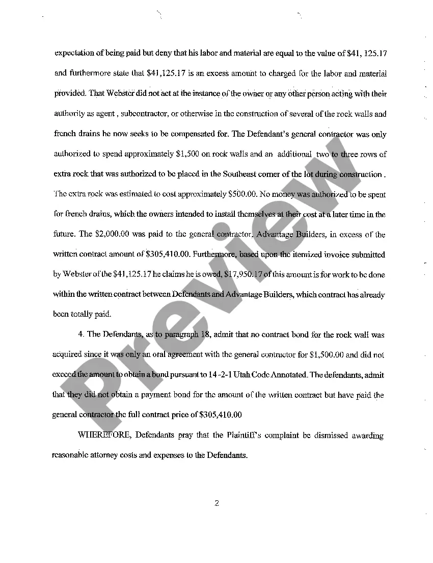 Preview A02 Answer and Counterclaim