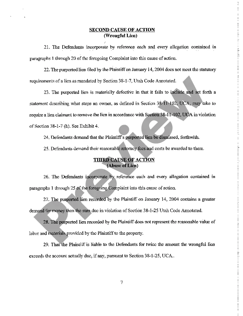 Preview A02 Answer and Counterclaim