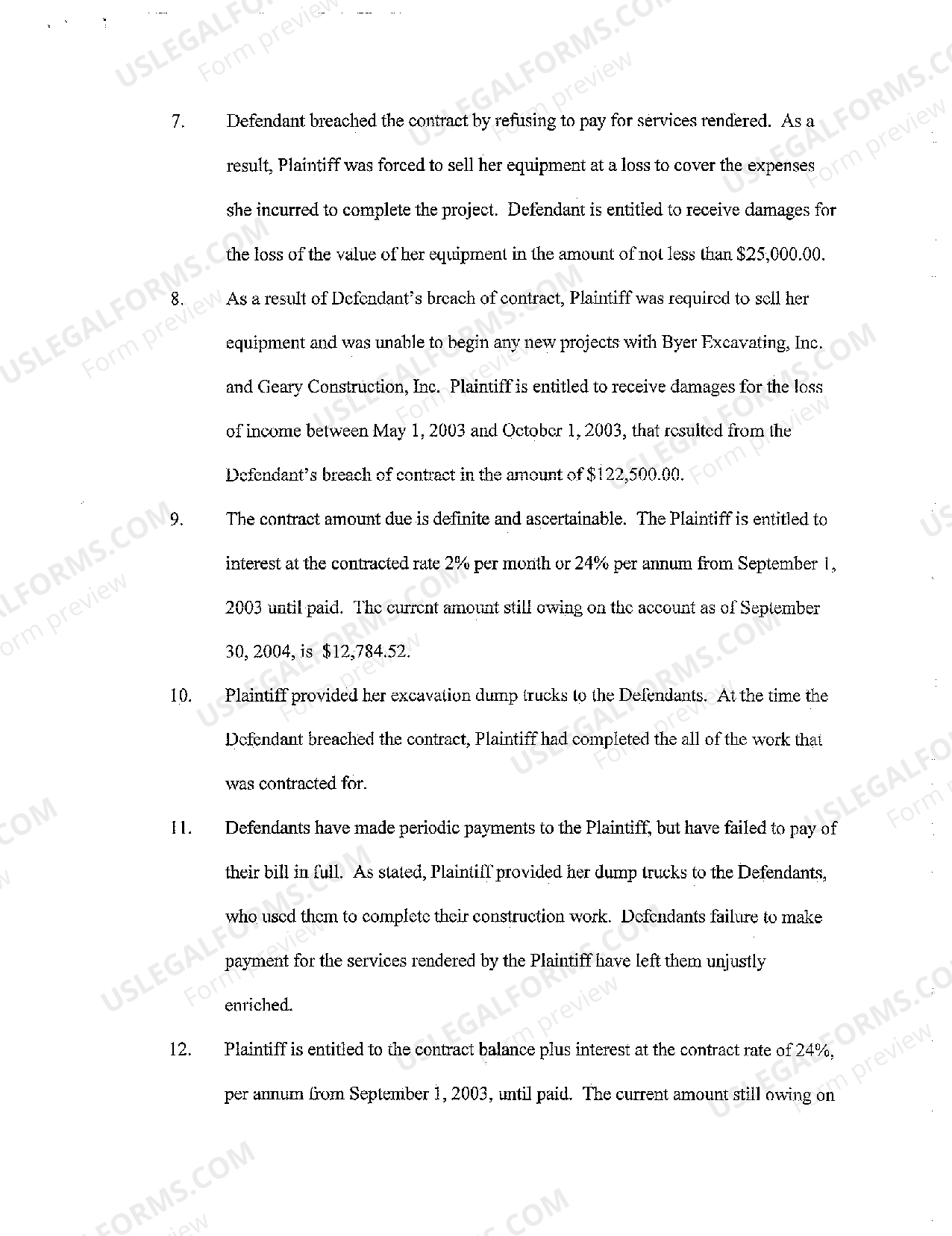 West Jordan Utah Finding of Fact and Conclusions of Law US Legal Forms