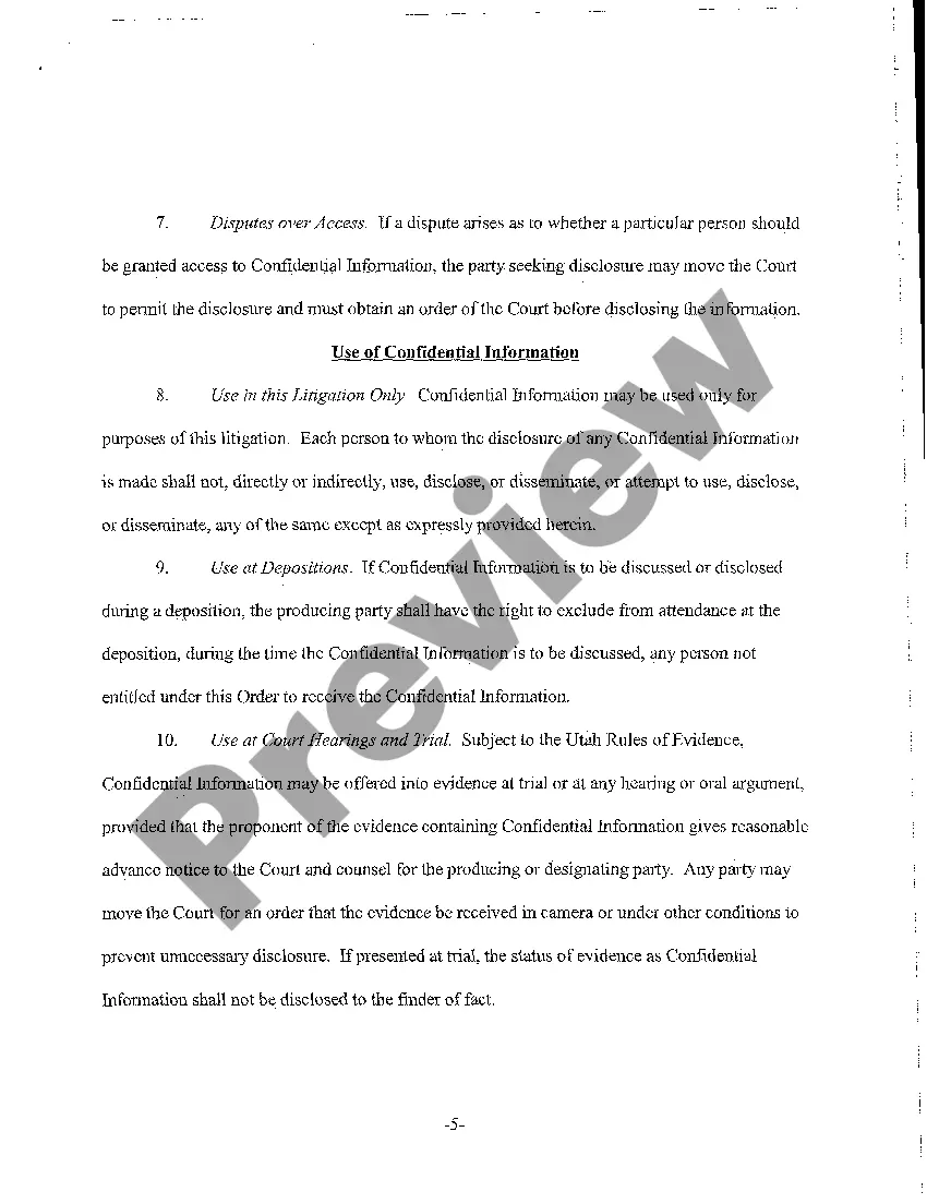 Preview A04 Confidentiality Stipulation and Protective Order