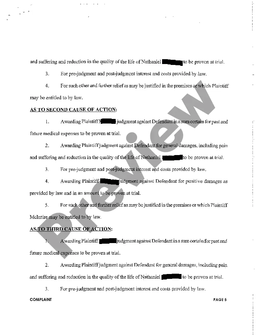 Get A01 Complaint regarding injury to child shaken by daycare provider Preview A01 Complaint regarding injury to child shaken by daycare provider