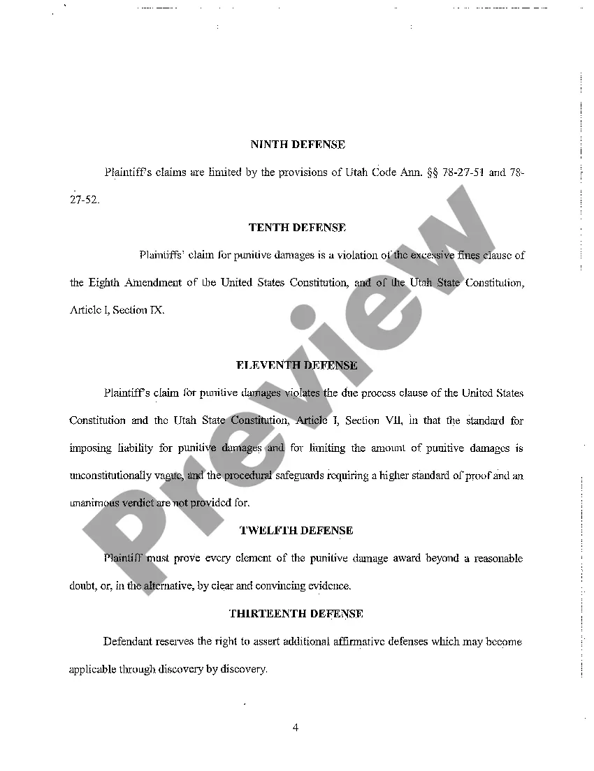 Preview A02 Answer and Reliance Upon Jury Demand