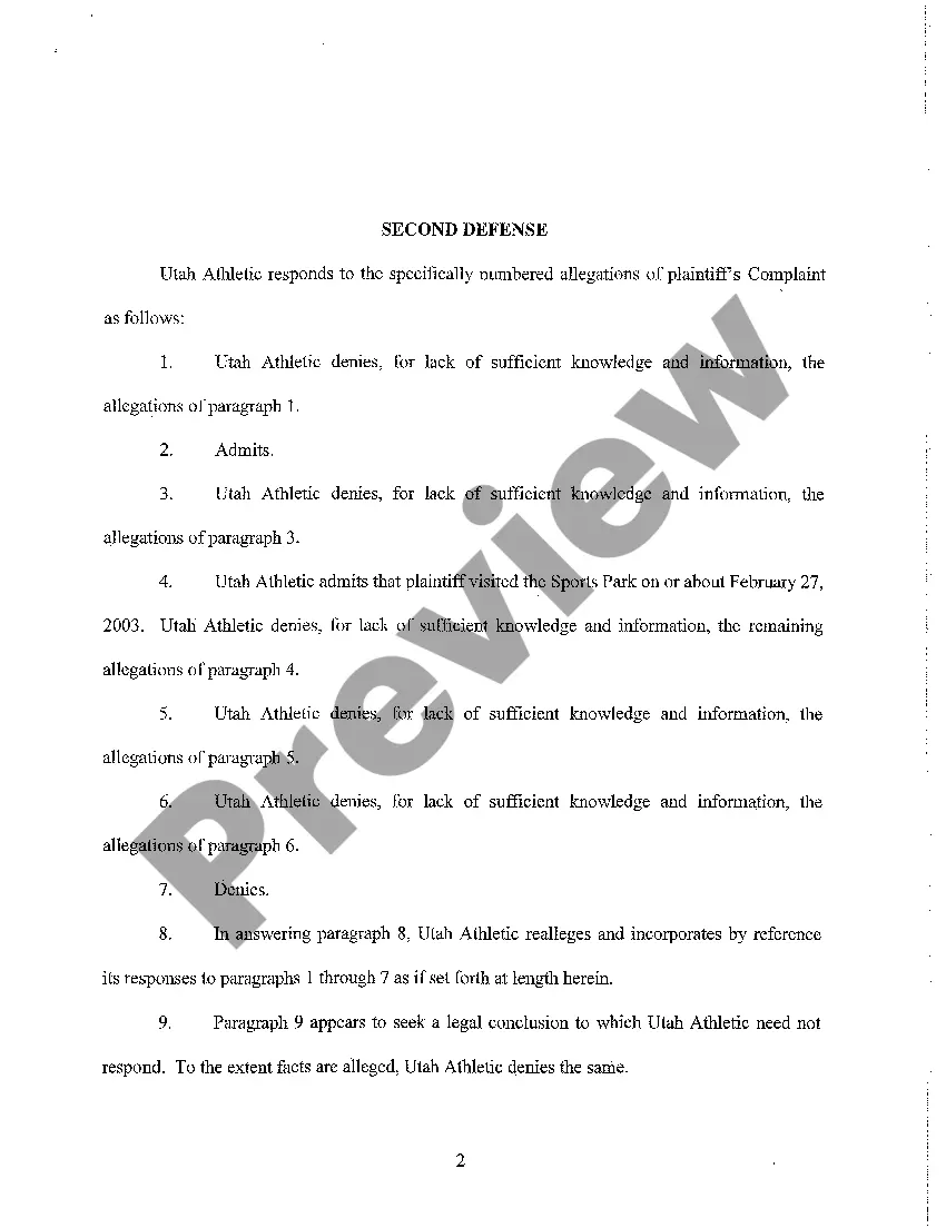 Preview A06 Answer to Amended Complaint and Renewed Reliance Upon Jury Demand