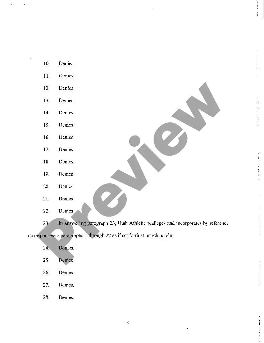 Preview A06 Answer to Amended Complaint and Renewed Reliance Upon Jury Demand