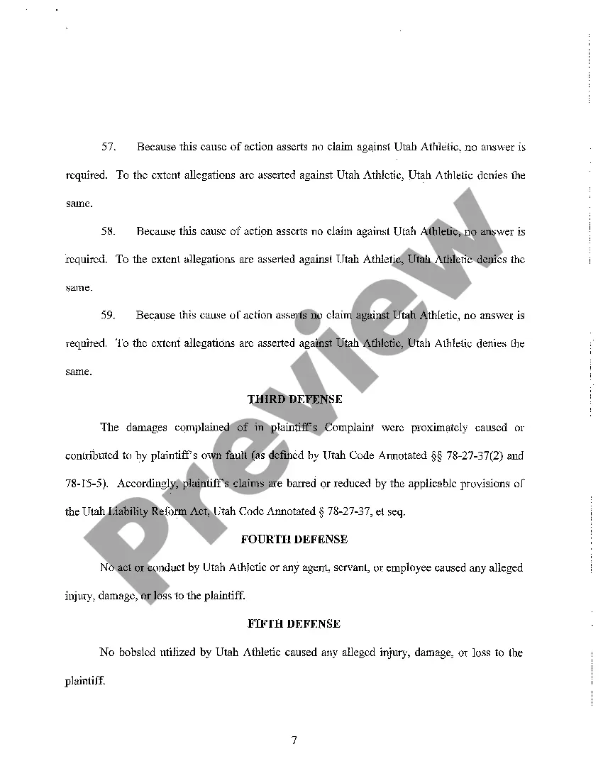 Preview A06 Answer to Amended Complaint and Renewed Reliance Upon Jury Demand