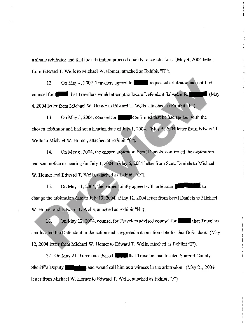 Get A01 Complaint By Insurance Company in Subrogation Against Negligent Driver Preview A01 Complaint By Insurance Company in Subrogation Against Negligent Driver