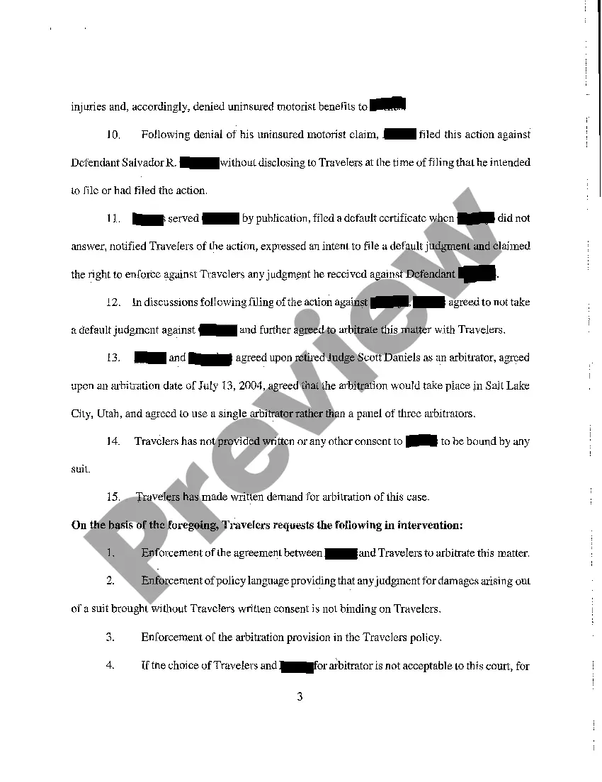 Preview A03 Statement of Relief Requested in Intervention