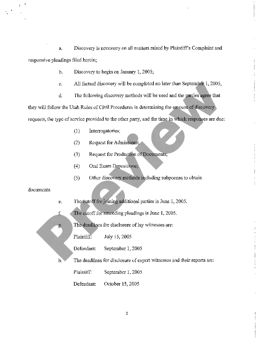 Preview A02 Case Management Order