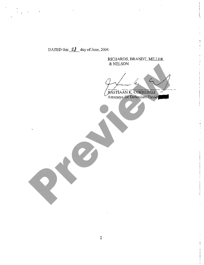 Get A05 Withdrawal of Defendant's Motion for Partial Dismissal Preview A05 Withdrawal of Defendant's Motion for Partial Dismissal