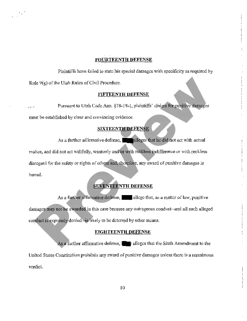Get A06 Defendant's Answer to Complaint and Joinder in Jury Demand Preview A06 Defendant's Answer to Complaint and Joinder in Jury Demand
